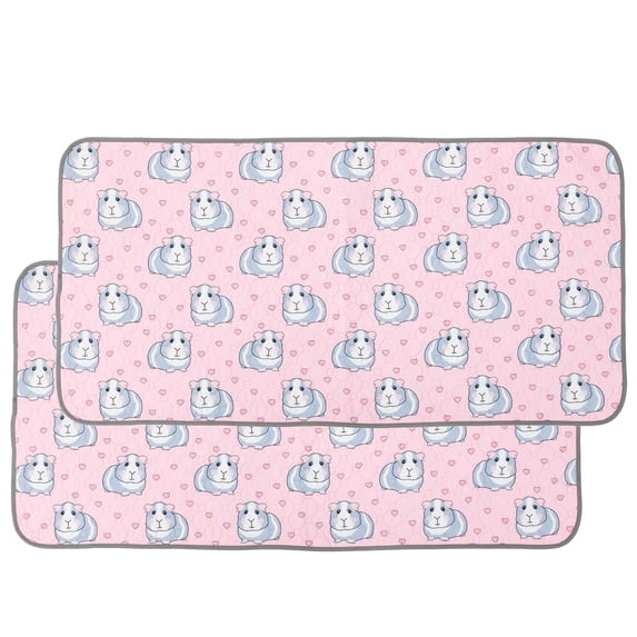 Photo inspiration: Hamster Cage Liners That Absorb Urine Fast Reference: Threns 2Pcs Guinea Pig Cage Liner Reusable Washable Rabbit Absorbent