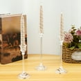 thumbnail image 1 of Threns 3 Pcs Clear Candlestick Holders Acrylic Candle Holder Set Decorative Tall Candlestick Holders for Table Centerpiece Wedding Home Decor, 1 of 10
