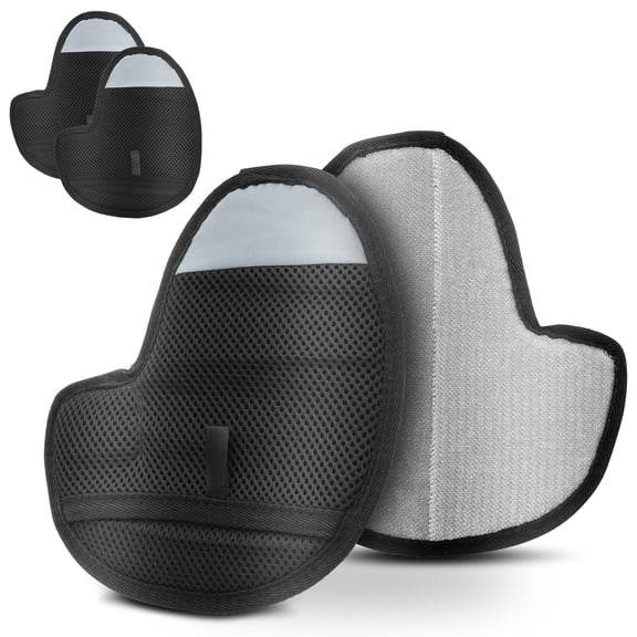 Threns 4Pcs Pet Hair Removal Glove Electrostatic Pet Hair Remover Glove Large Size Grooming for Sofa Cat Tree Car Seat