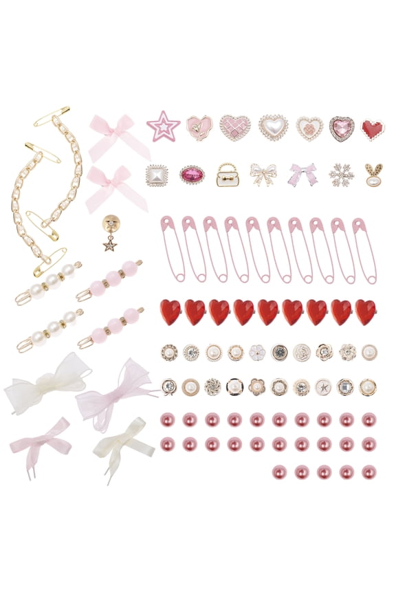 91 Pcs Creative Shoe Charm for DIY Decoration Personalized Cute Sneaker Charm Kit for Women Beginner Professional Teenager