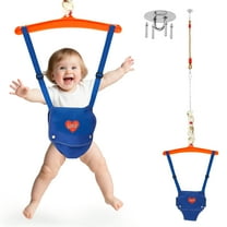 Threns Baby Jumper for 6-24 Month 20 KG Load Capacity 2 in 1 Baby Walking Harness with Swing with Safety Buckle for Indoor/Outdoor Play