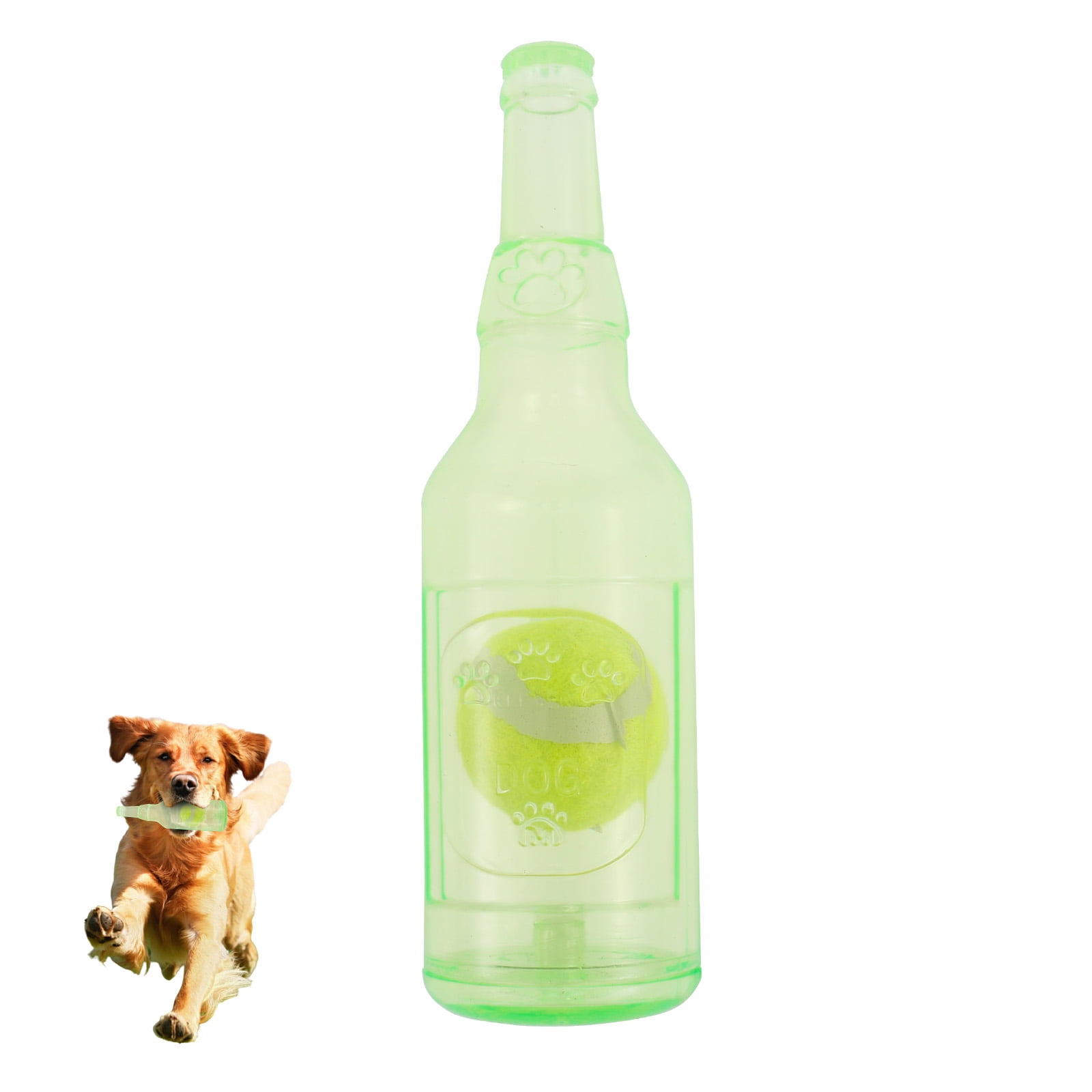 Threns Dog Bottle Toy Funny Water Bottle Dog Toy Interactive Bottle ...