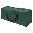 thumbnail image 1 of Threns Garden Furniture Cushion Storage Bag Sun Protection Tear-Resistant 210D Oxford Cloth Furniture Bag 46 x 18 x 20inch Christmas Tree Storage Bag for Outdoor Patio, 1 of 7