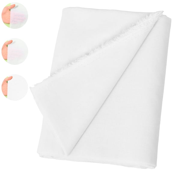 Threns Iron On Fusible Interfacing Medium/Heavy Weight 1.15x2m Non Woven Fabric for Sewing Apparel Craft and Home Decor