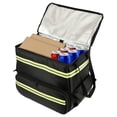 thumbnail image 1 of Threns Large Food Delivery Backpack with Expandable Front Pocket and Reflective Strips Insulated Pizza Delivery Backpack for Bike, 1 of 10