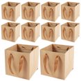 thumbnail image 1 of Threns Paper Gift Bags,Foldable Paper Shopping Bags,Portable Paper Carry Bag with Handles for Grocery Merchandise Craft, 1 of 10