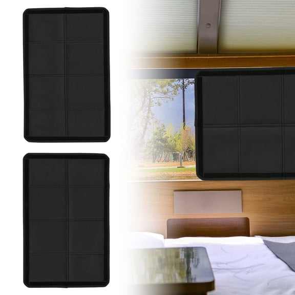 Threns RV Window Shade 25 x 16 inches Blackout Window Cover 3 Layers Oxford Cloth Window Blinds Shades for Cars