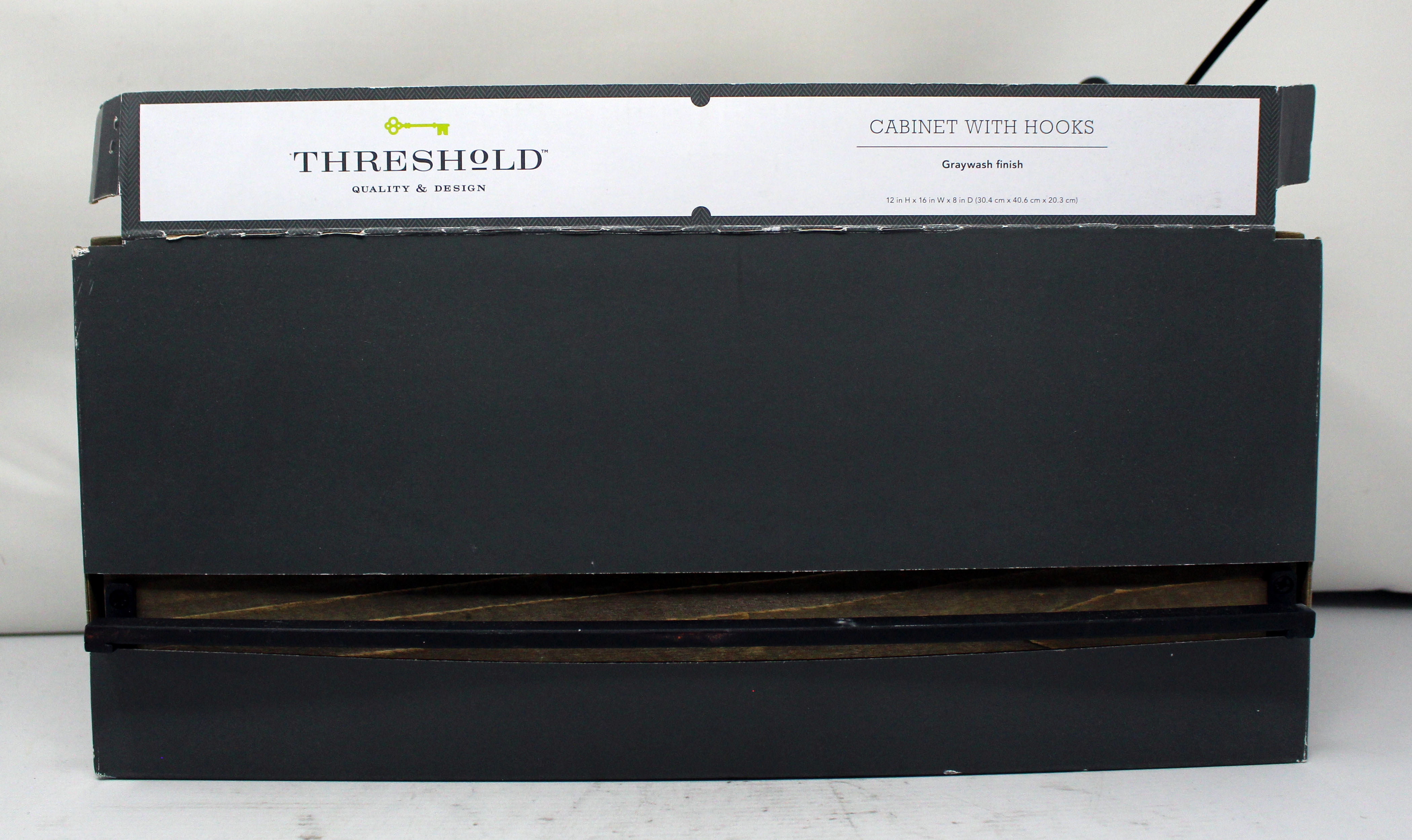 Threshold cabinet with hooks hotsell