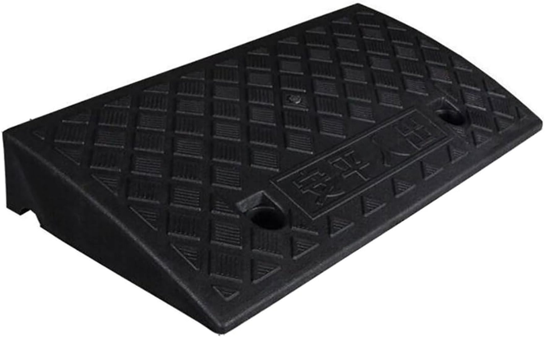 1.5 Inch Aluminum Threshold Ramp – 43” Wide, Non-Slip For Wheelchairs, Scooters, Doorways & Garages