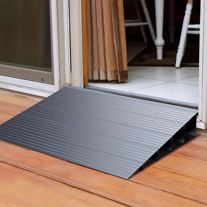 Threshold Ramp, 3 Inch Rise Portable Wheelchair Door Entry Ramp For ...