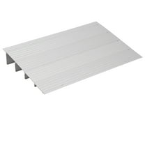 Threshold Ramps for Doorways, 1"- 5" Rise Aluminum Handicap Ramp, 700LB Capacity Front Door Ramp for Wheelchair Mobility Devices, Bikes, and Strollers