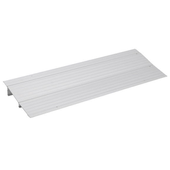 Threshold Ramps for Doorways, 1"- 5" Rise Aluminum Handicap Ramp, 700LB Capacity Front Door Ramp for Wheelchair Mobility Devices, Bikes, and Strollers