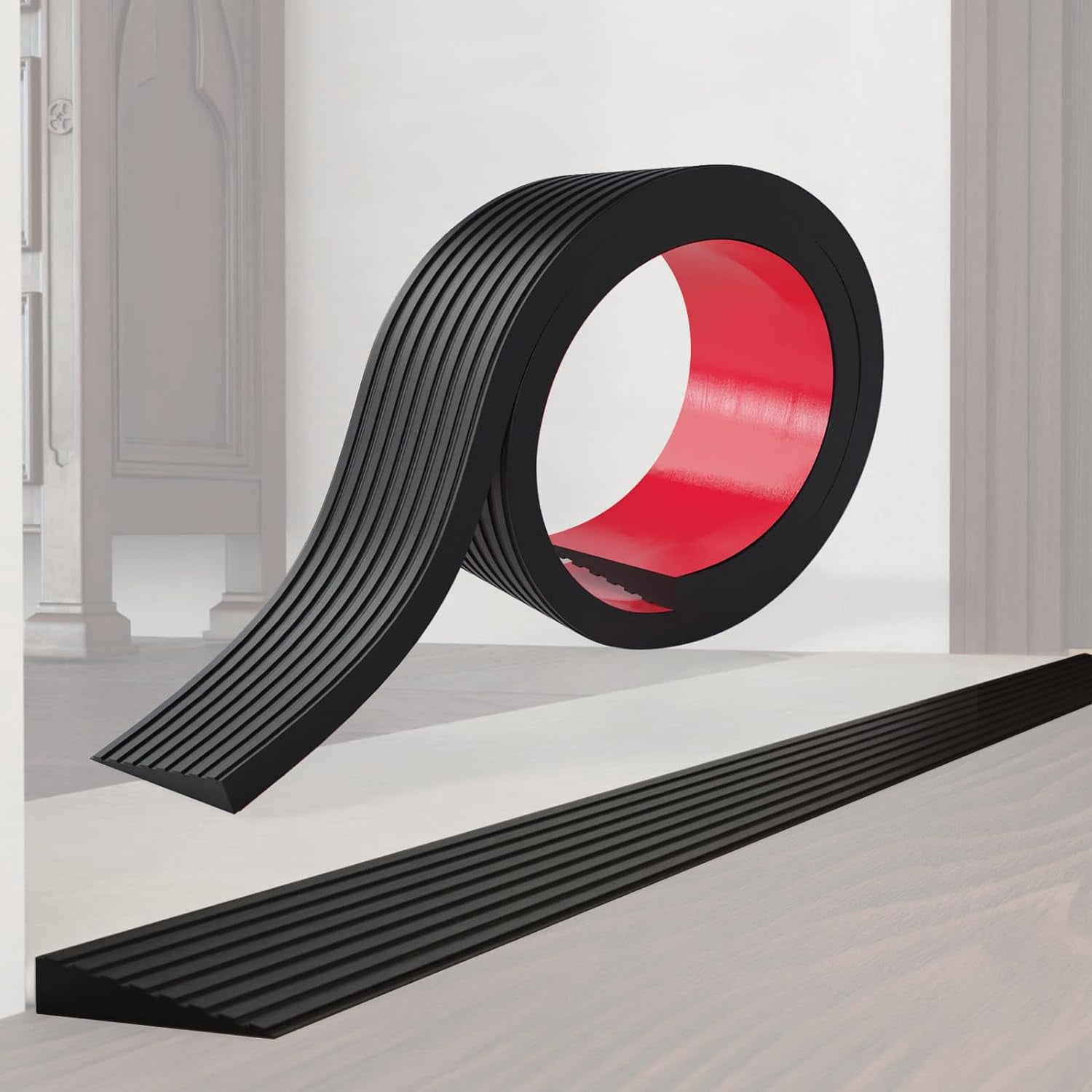 Threshold Ramps for Doorways Self-Adhesive Rubber Ramps for Door ...