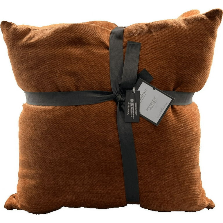 2pk Chenille Square Throw Pillows - Threshold™