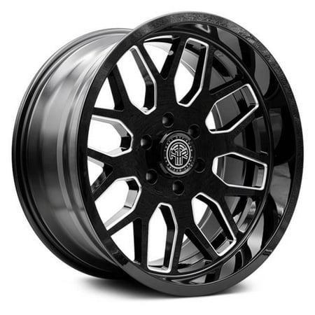 Thret Offroad Monarch 901 22x10 -21 Gloss Black Milled Wheel 5x127 5x5 (QTY 1)