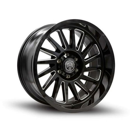 Thret Offroad Monarch 901 20x10 -21 Gloss Black Milled Wheel 6x135 (QTY 1)