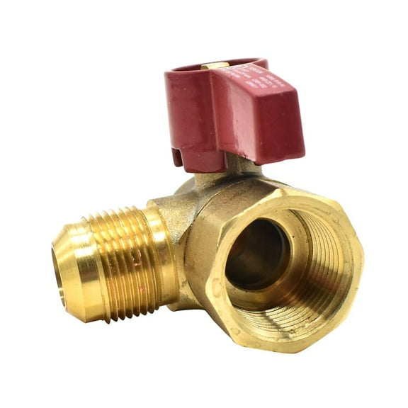 Thrifco 4400793 1/2 Inch FIP x 1/2 Inch FIP Brass Straight Gas Ball Valve