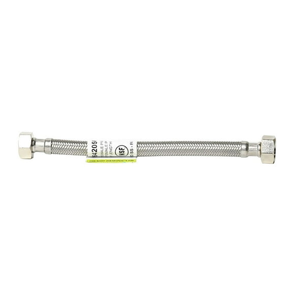 Thrifco 4401418 1/2 Inch FIP x 1/2 Inch FIP x 9 Inch Long Stainless Steel Faucet Riser