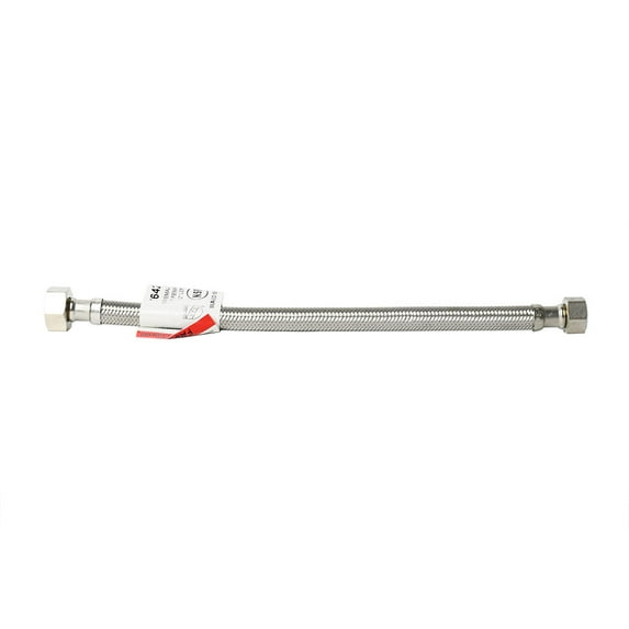 Thrifco 4401466 1/2 Inch Comp x 1/2 Inch FIP x 30 Inch Long Stainless Steel Faucet Riser