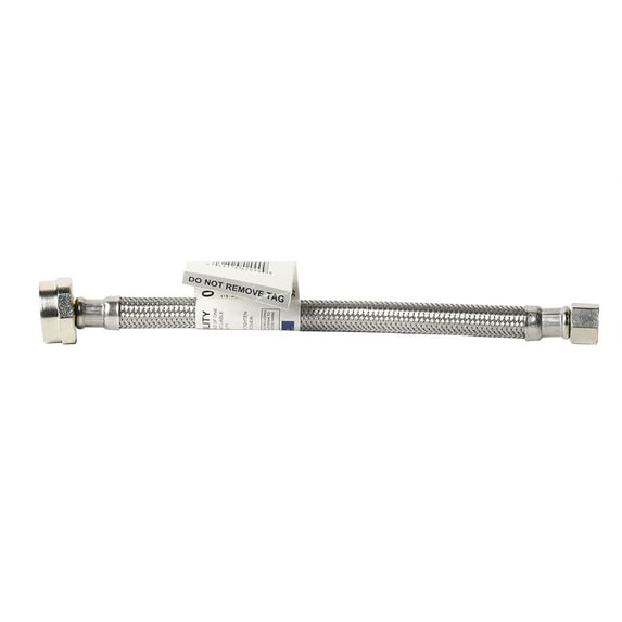 Thrifco 4401471 3/8 Inch Comp x 7/8 Inch Ballcock x 20 Inch Long Stainless Steel Toilet Riser
