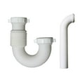 thumbnail image 1 of Thrifco 4401676 1676-T 1-1/2 Inch PVC Flexible P-TRAP with (2) 1-1/2 Inch Slip Joint Nut & (2) 1-1/2 Inch Slip Joint Washers (2) 1-1/2 Inch x 1-1/4 Inch Reducer Washers, 1 of 1