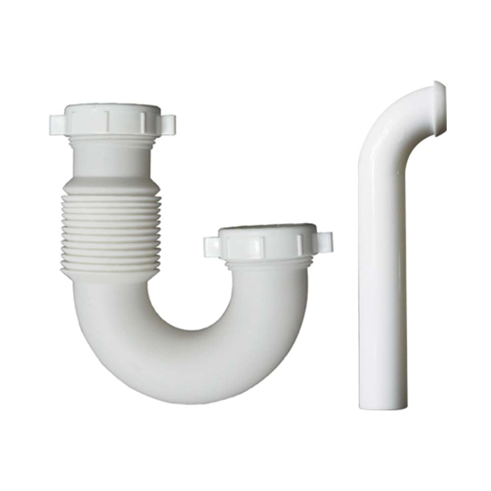 Thrifco 4401676 1676T 11/2 Inch PVC Flexible PTRAP with (2) 11/2