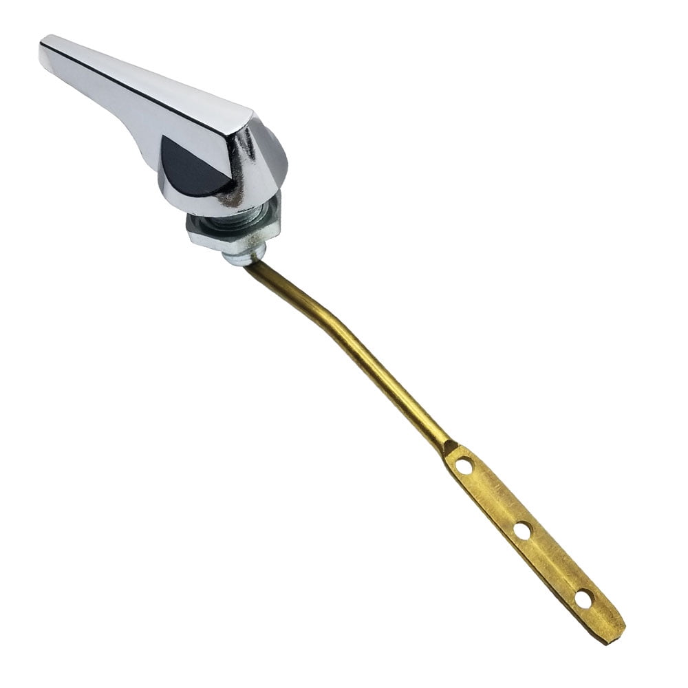 Merriway® BH01568 Low Level WC Toilet Cistern Handle Set, Plastic - Chrome Plated