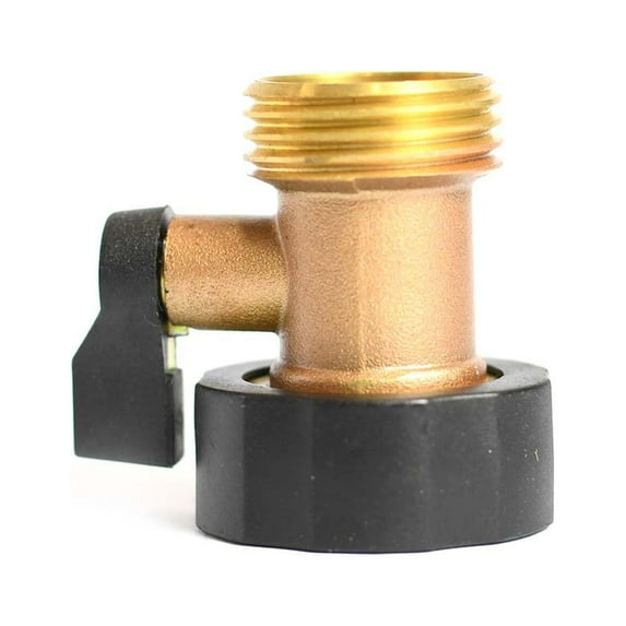 Thrifco 4403381 Brass 3/4 Inch Shut-Off Coupling