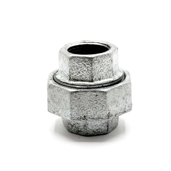 Thrifco 5219031 3/8 Inch Galvanized Steel Union