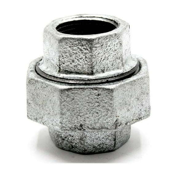 Thrifco 5219032 1/2 Inch Galvanized Steel Union