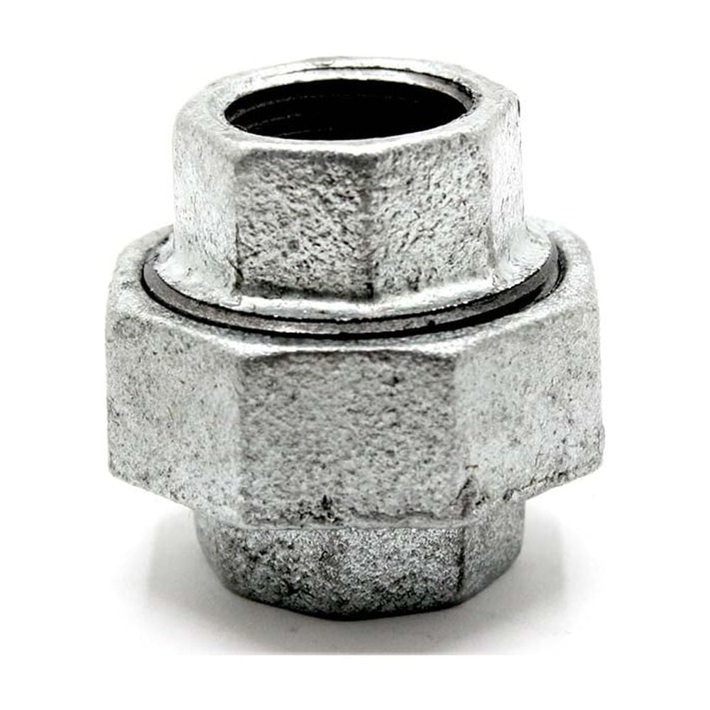 Thrifco 5219033 3/4 Inch Galvanized Steel Union - Walmart.com