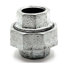 Thrifco 5219033 3/4 Inch Galvanized Steel Union