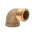 thumbnail image 1 of Thrifco 5317040 3/8 Inch 90 Brass St Elbow, 1 of 6