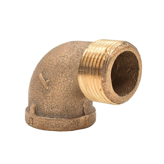 Thrifco 5317040 3/8 Inch 90 Brass St Elbow