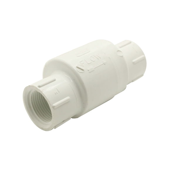 Thrifco 6415180 1/2 Inch Threaded Spring Check Valve