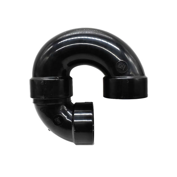 Thrifco 6793204 93204 4 Inch ABS Solvent P-Trap (H x H)