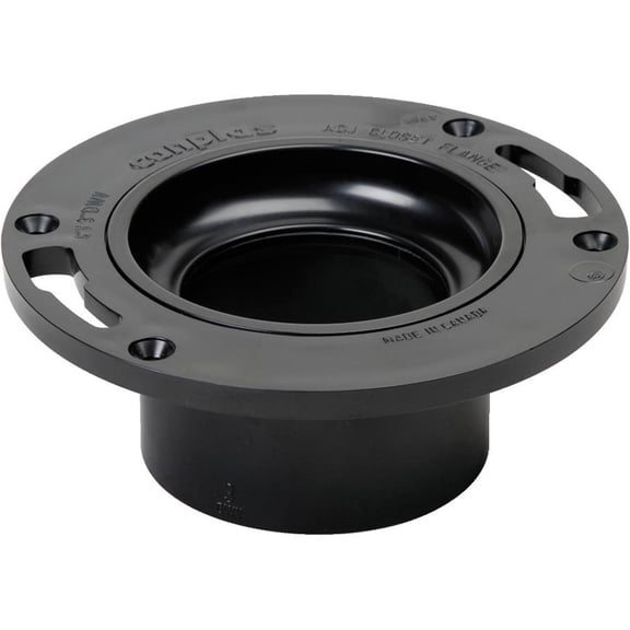 Thrifco 6793614 93614M 4 Inch X 3 Inch Adjustable Ring Closet Flange (Hub)