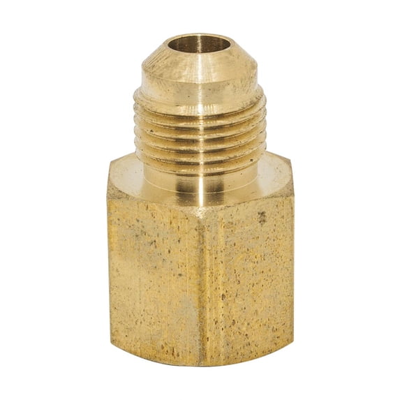 Thrifco 6946009 #46 5/16 Inch X 3/8 Inch Brass Flare FIP Adapter
