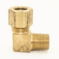 thumbnail image 1 of Thrifco 6969008 #69 3/8 Inch x 1/8 Inch Lead-Free Brass Compression MIP Elbow, 1 of 1