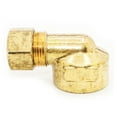 thumbnail image 1 of Thrifco 6970015 #70 5/8 Inch x 1/2 Inch Lead-Free Brass Compression FIP Elbow, 1 of 1