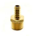 thumbnail image 1 of Thrifco 7028126 1 Inch Hose Barb X 1 Inch MIP Brass Adapter, 1 of 4