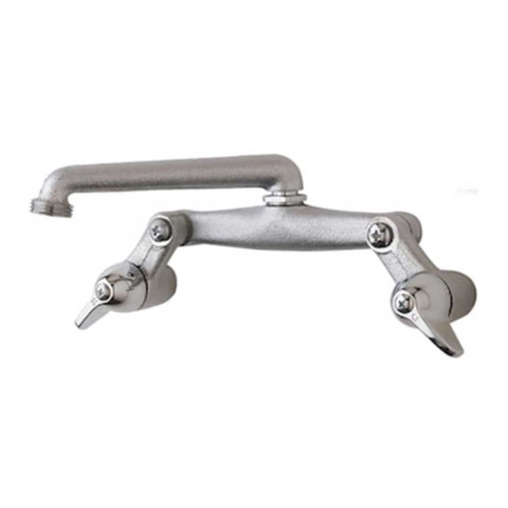 Thrifco 7293906 KF202 Two-Handle 2-Hole Wall Mount Laundry Faucet ...