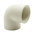 thumbnail image 1 of Thrifco 8114212 1-1/4 Inch Threaded x Threaded PVC 90 Elbow SCH 40, 1 of 3