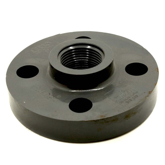 Thrifco 8216414 1 Inch Threaded PVC Floor Flange SCH 80