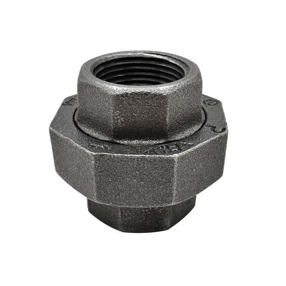 Thrifco 9119029 1/8 Inch Black Union