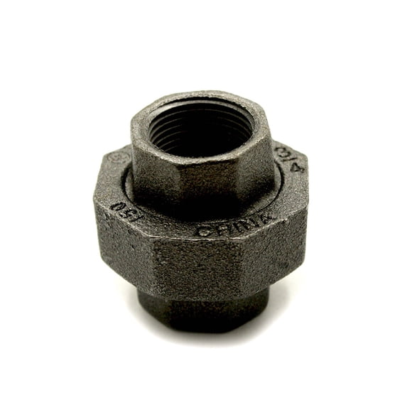 Thrifco 9119031 3/8 Inch Black Union
