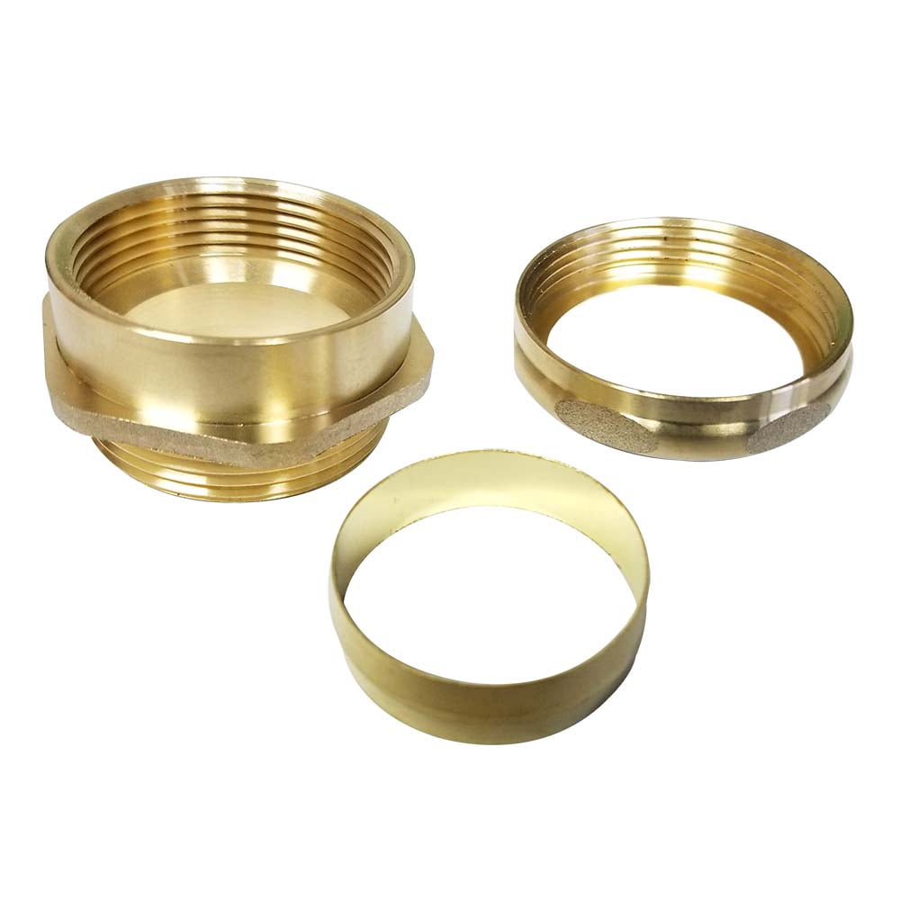 Capped Trap Adapter Thrifco 4400221 1-1/2 Inch Brass Female Trap Adapter with Slip Joint ...