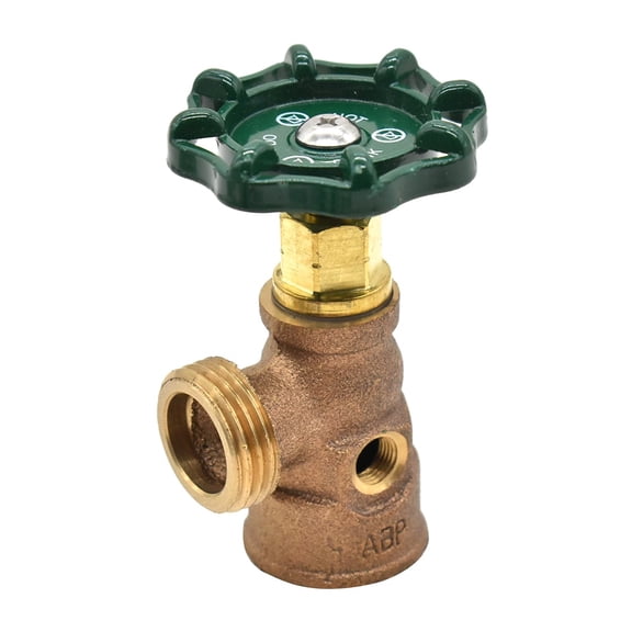 Thrifco Plumbing 4400709 3/4 FHT Br Cooler Valve