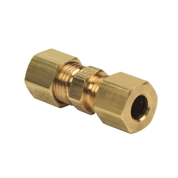 Thrifco Plumbing 4401063 62-C 1/2 Inch Lead-Free Brass Compression Coupling