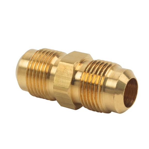 Thrifco Plumbing 4401116 42-F 5/8 Inch Brass Flare Coupling